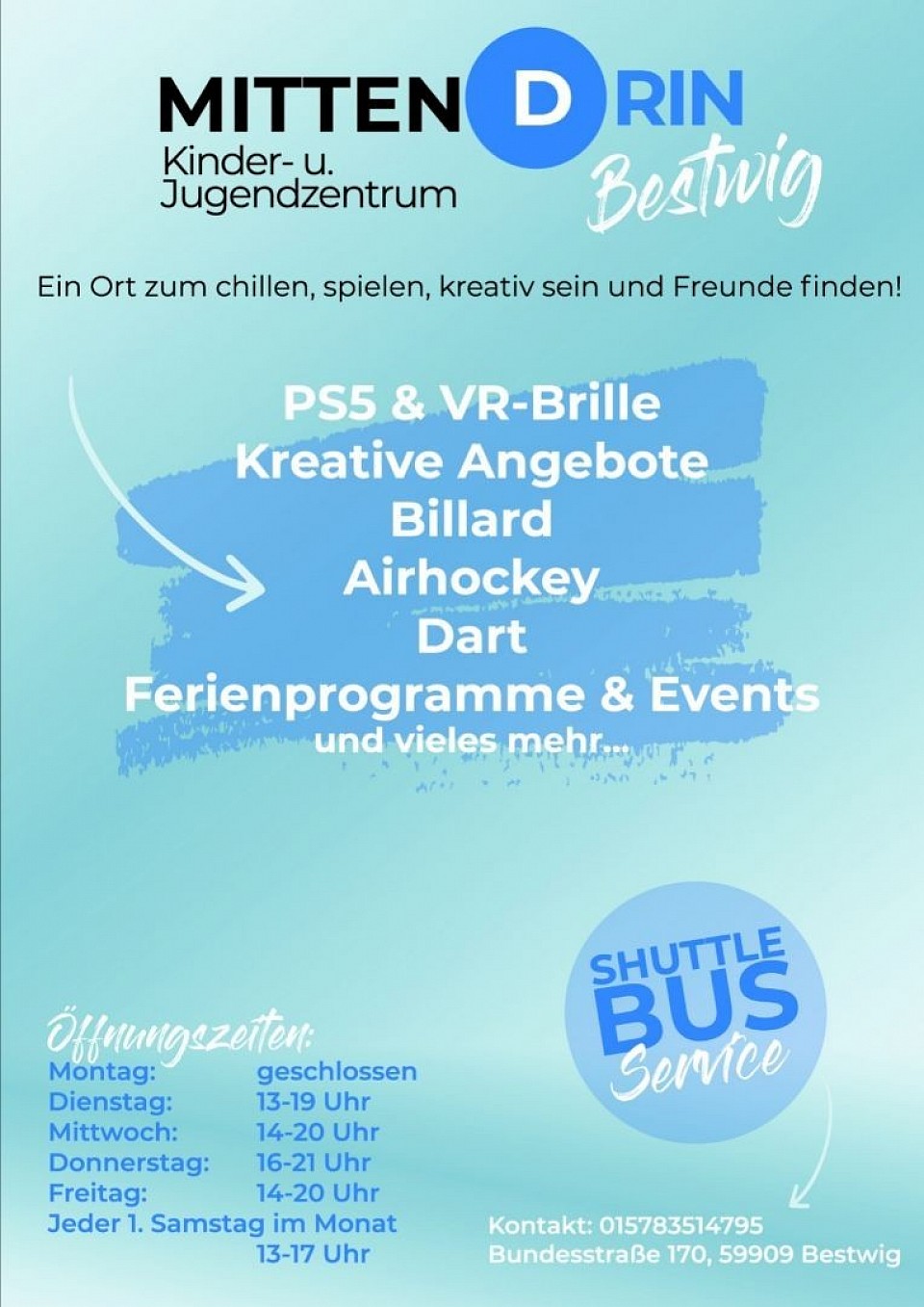 Flyer Mittendrin Bestwig 2026